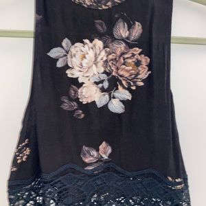 Kendall and Kylie Floral Tank